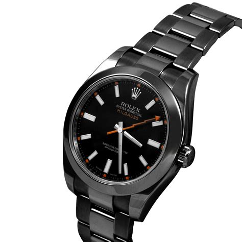 blacked out rolex milgauss|rolex milgauss herren.